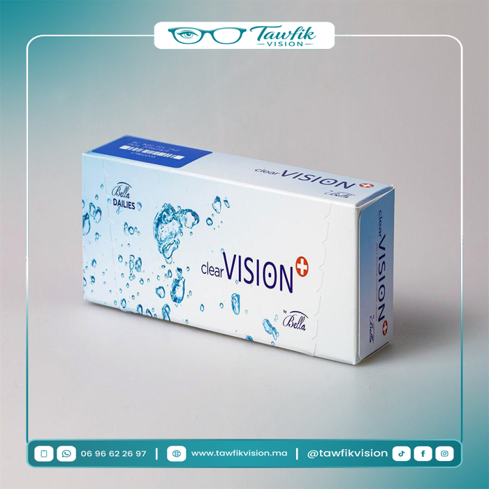 clearvision-1 Lentilles Clear Vision (dailies) (Boite de 30 lentilles) – Image 1